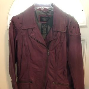 Harley Davidson Women’s Leather Motorcycle Jacket